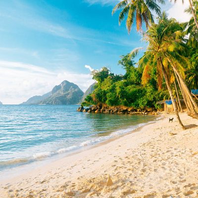 Sunset in El Nido, Palawan. Philippines
